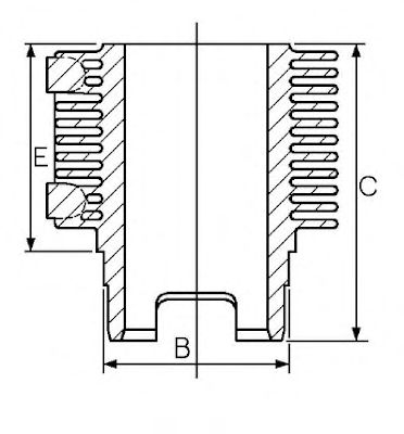 GOETZE ENGINE 21207602dlstd -  